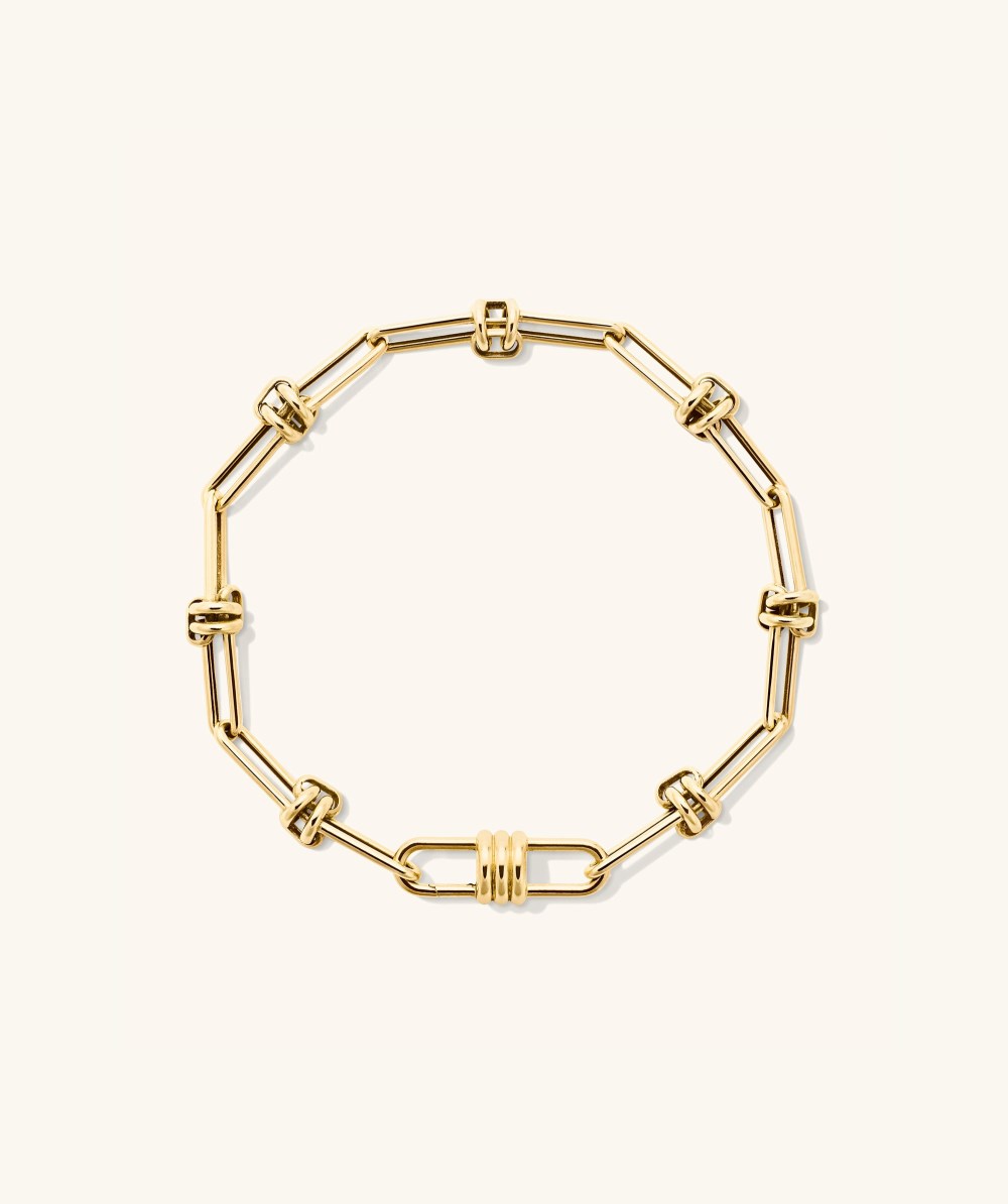 Mejuri Base Chain Bracelet - 14k Yellow Gold Canada Store